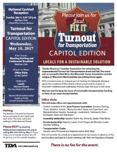 Join WCA for “Turnout for Transportation: Capitol Edition”
